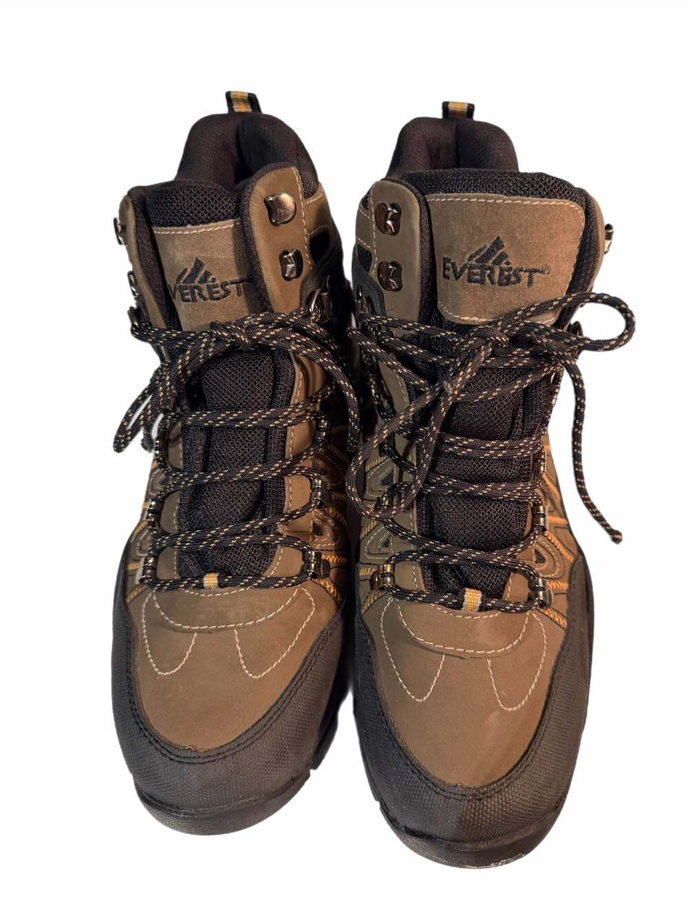 Everest Covina Brown Waterproof Hiking Boots Men’s Size 11.5 M Leather Trail